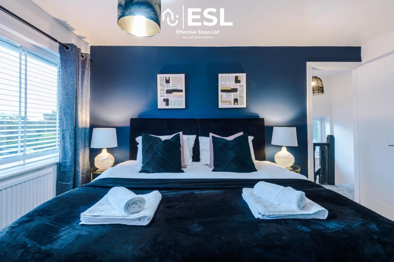 Open Plan - 3 Bedroom House - Garden And Outdoor Seating - Driveway Parking - Short Drive To City Centre Saughall Eksteriør bilde